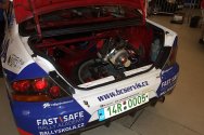 Rallye Český Krumlov: Technické přejímky, servis